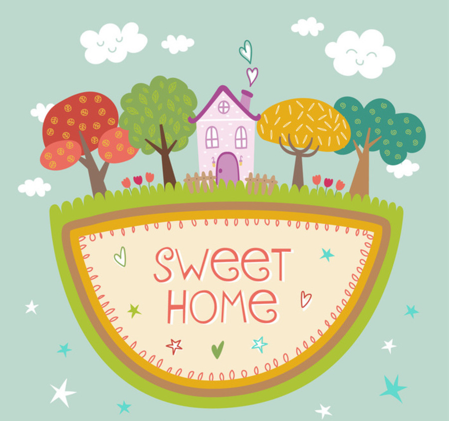 Картинки sweet home sweet