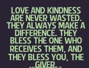 kindness gives