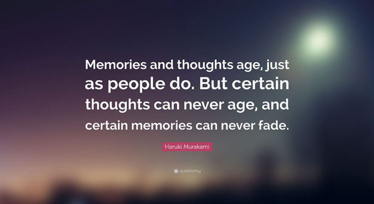 Memories Fade and Messages Appear